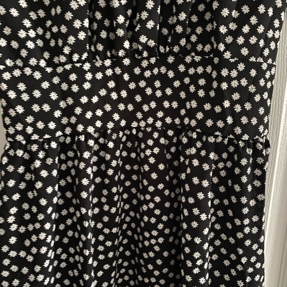 MIDI dress with small flowers - Picture 4 of 4